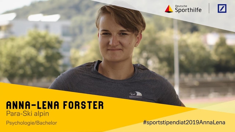 Videovorschau: Sport-Stipendiat des Jahres 2019: Anna-Lena Forster