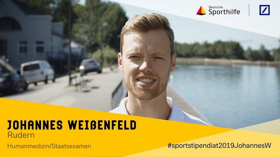 Videovorschau: Sport-Stipendiat des Jahres 2019: Johannes Weißenfeld