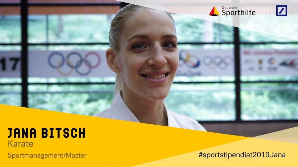 Videovorschau: Sport-Stipendiat des Jahres 2019: Jana Bitsch